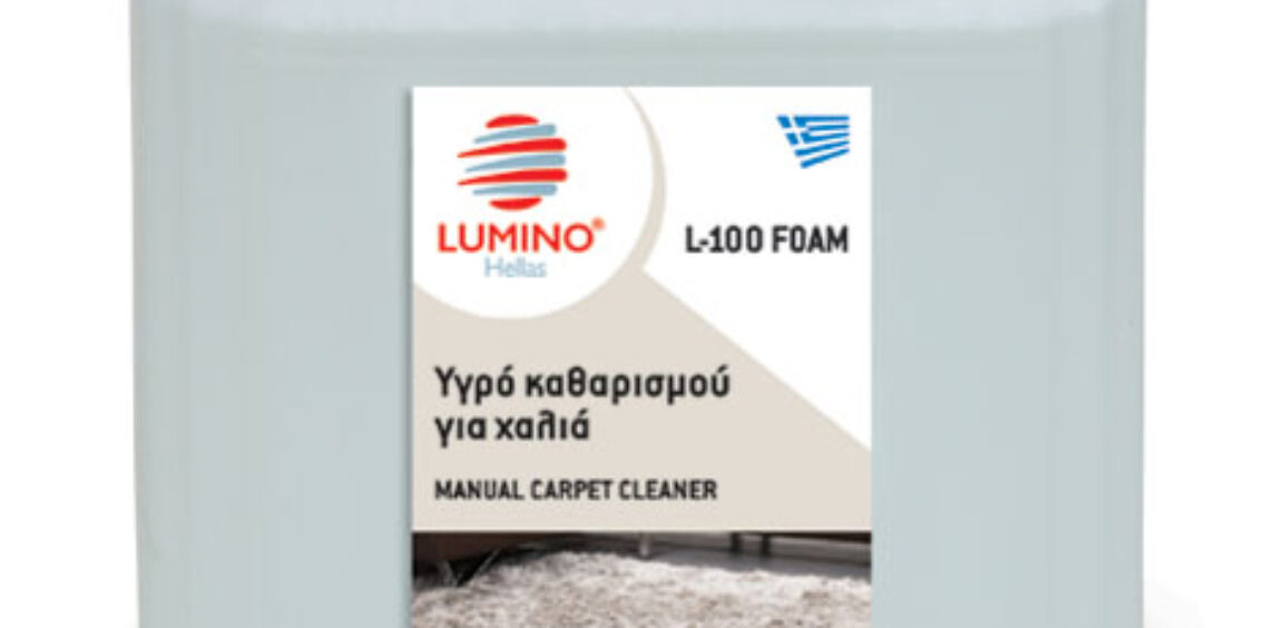 L-100 FOAM Υγρό Καθαρισμού Χαλιών Υψηλού Αφρισμού