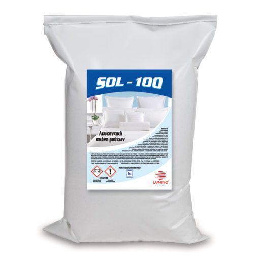 SOL-100 Σκόνη Πλυντηρίου Λευκαντική 1