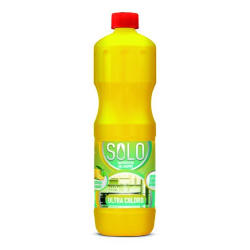 SOLO Καθαριστικό με Χλώριο (παχύρευστο) Lemon 3