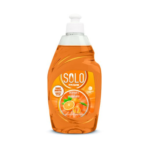 SOLO Υγρό Πιάτων Orange & Mandarin 2